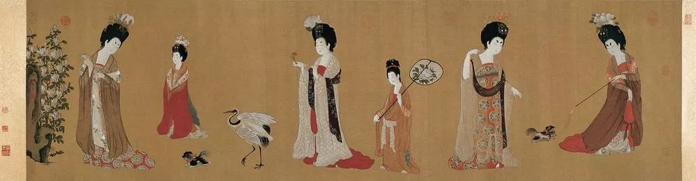 未使用 中国切手 1984年 中国絵画 唐美人 簪花仕女図 中国人民郵政 未使用 中国切手 1984年 中国絵画 唐美人 簪花仕女図 中国人民
